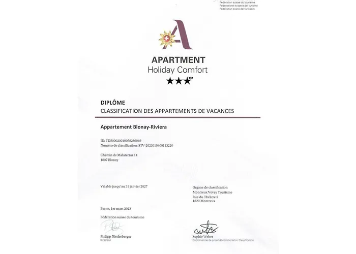 Blonay Holiday Apartments Casa vacanze